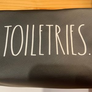 SALE!!! Rae Dunn Toiletries Bag in black
